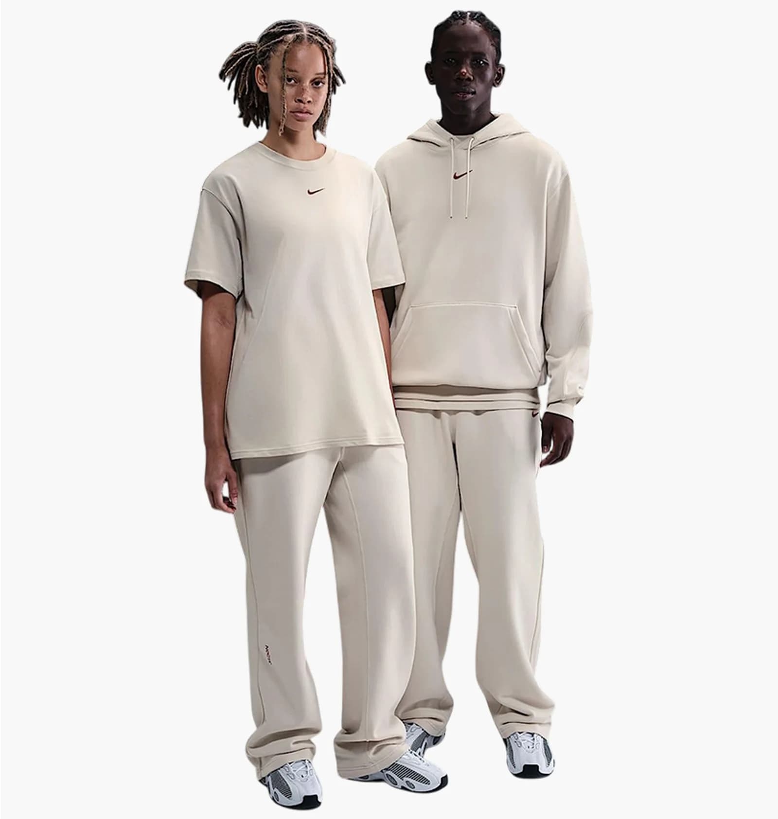 Штани чоловічі Nike x NOCTA Fleece CS Open-Hem Light Orewood Brown FZ4675-104